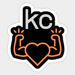 kansas city strong Sticker